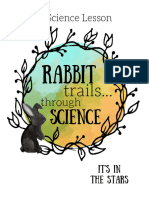 Rabbit Trails Through Science Mini Lessons Constellations