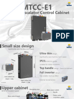 Escalator Control Panel MTCC-E1