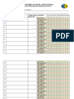 Tarjeta D Registro de Sociedad de Jóvenes