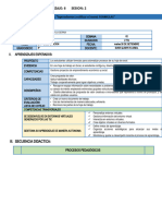 modelo de sesion 5º ept