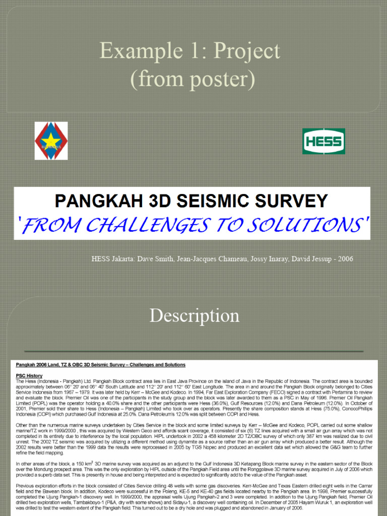 HESS Jakarta Project Overview and Solutions | PDF