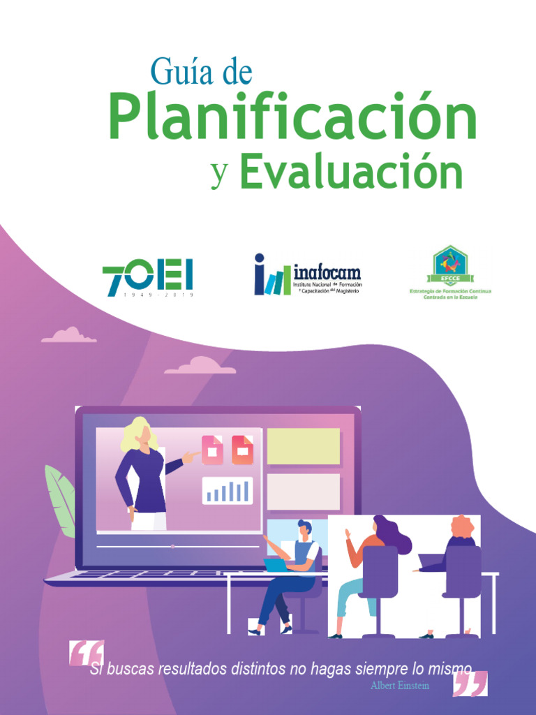 Guia de Planificacion y Evaluacion Oei | PDF | Evaluación | Aprendizaje