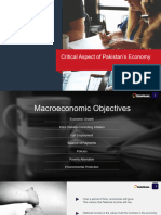 Critical Aspects of Pakistan Economy - PPT 2