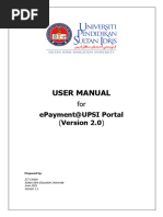 UPSI Epayment User Manual