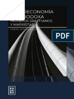 Montes Rojas, G. - Microeconomía heterodoxa. Modelos sraffianos y marxistas