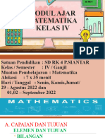 Modul Ajar 290822 Kelas 4