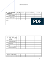 23 FORM CHECKLISTS INSPEKSI K3