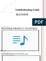Product Training Blender