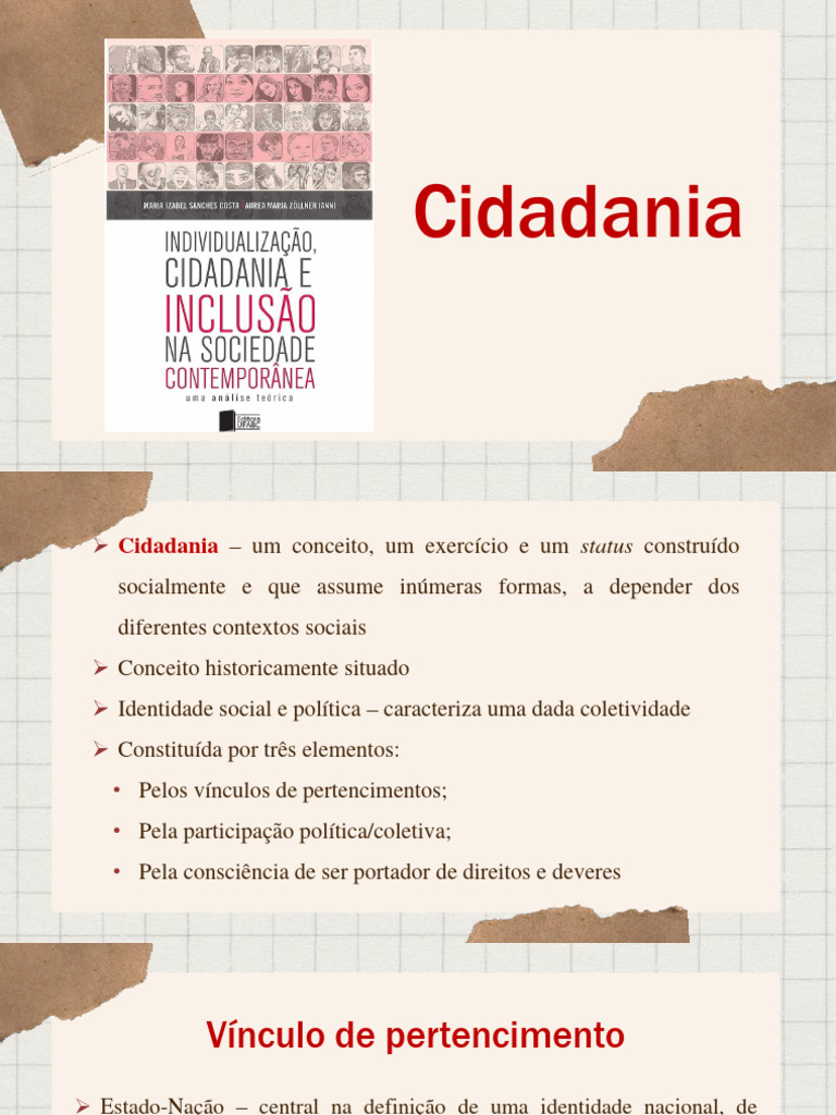 2 o conceito de cidadania pdf cidadania estado