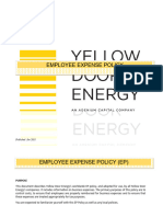 Yellow Door Energy - Expense Policy - 20191405