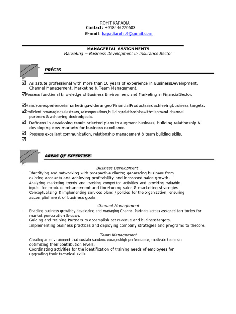 Insurance Marketing Expert Profile | PDF | Marketing | Sales