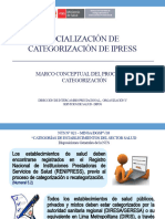 Categorización IPRESS - HDO