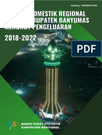 Produk Domestik Regional Bruto Kabupaten Banyumas Menurut Pengeluaran 2018-2022