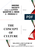 Understanding Culture Society and Politics Group 2 by Thew