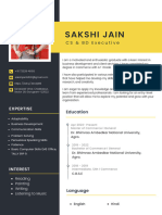 Sakshi Jain CV