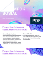 Sosiologi Kelompok Sosial Presentation