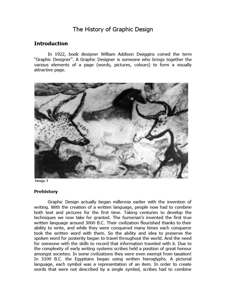 History of Graphic Design | PDF | Printing | Books