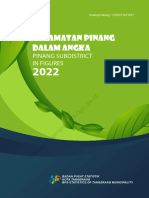 Kecamatan Pinang Dalam Angka 2022
