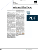 Montecassino Candidata Unesco - 26 Settembre 2023
