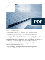 Lesson 7 - Navigating Coating Specifications