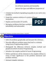 MMW Chap 6 Linear Programming