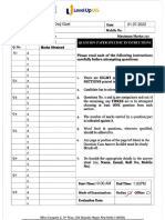 Dwij Goel Anthropology Test