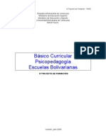 Basico Curricular Psicopedagogia