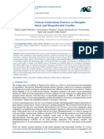 Potentials of Ocimum Gratissimum Extracts As Mosquito Repellents and Mosquitocidal Candles