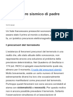 L'Avvisatore Sismico Di Padre Atto - INGVterremoti