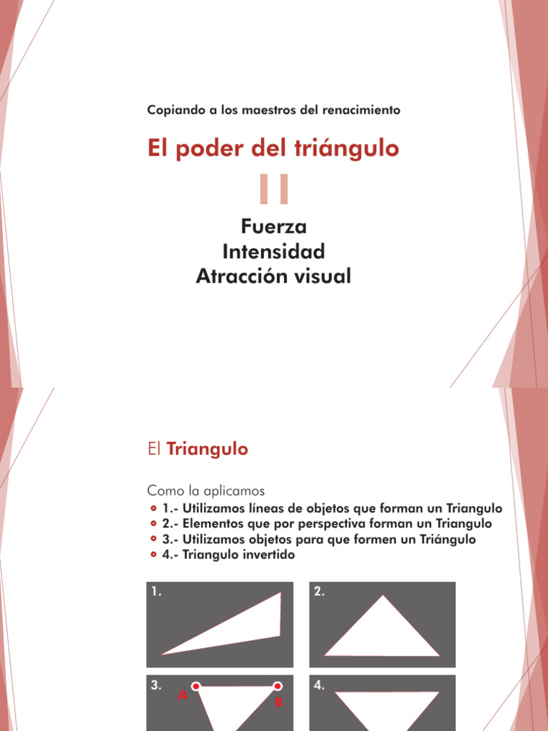 Composición Triangular en Fotografía | PDF