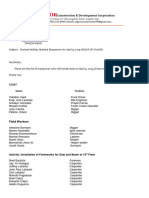 Revised Letter For The Skeletal Man Power