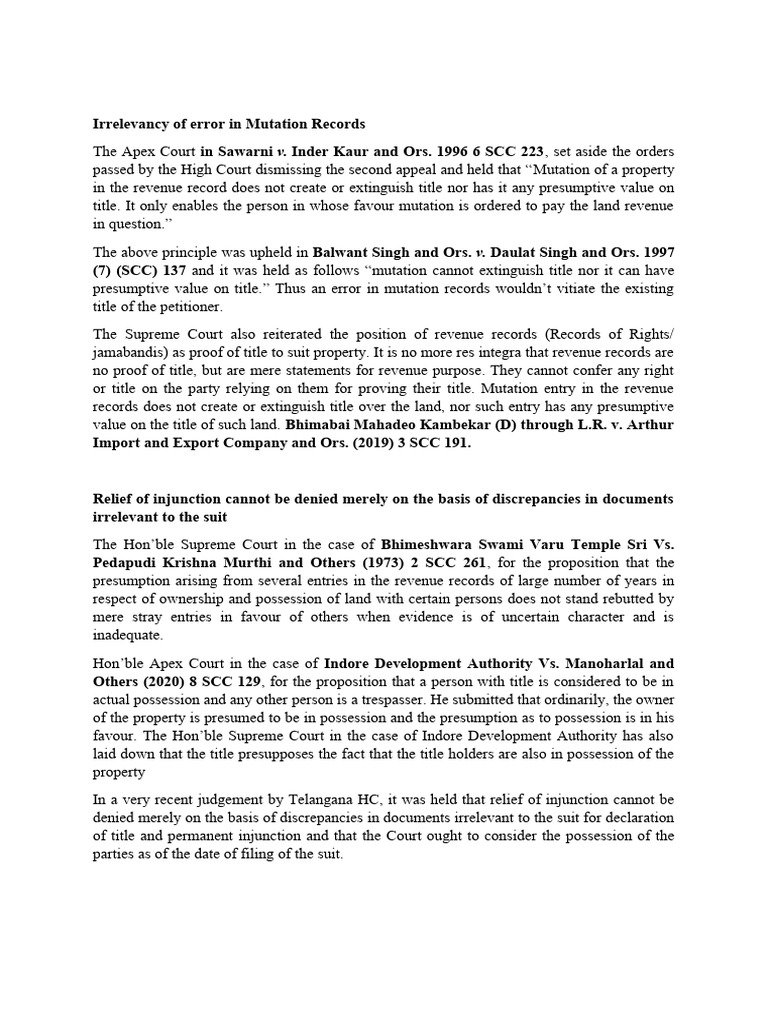 Research PDF Lawsuit Legal Remedy