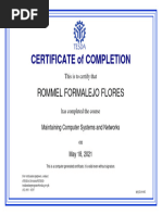 TESDA NC II Certificate Samples | PDF | Vocational Education | Business