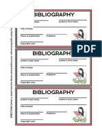 Bibliography Referencing Library Hunt
