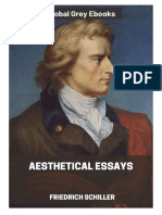 Friedrich Schiller Aesthetical Essays