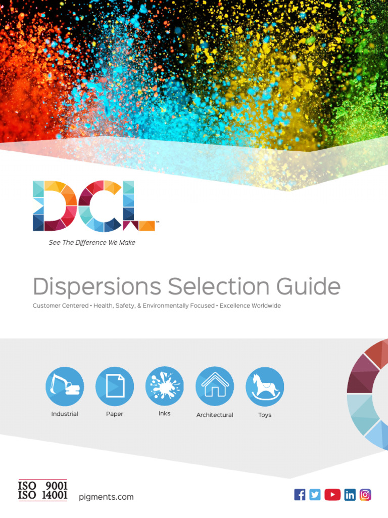 Dispersion Selection Guide | PDF | Materials