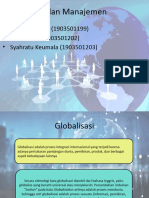 Globalisasi Dan Manajemen