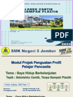 Modul Projek - Sekolahku Cantik, Tanpa Sampah Plastik - Fase F