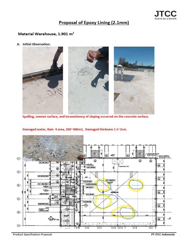 Proposal of Epoxy Coating - Lotte-Titan - Material Warehouse | PDF