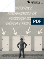 Contextos e Possibilidades em Psicologia Como Ciencia e Profissao