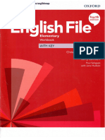 English File 4th Edition Elementary Workbook 2019