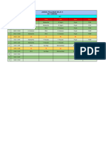 Jadwal Pelajaran Baru