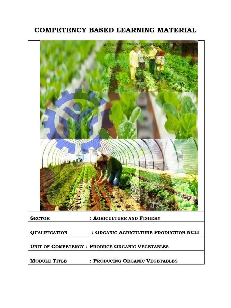 Organic Vegetable Production Guide | PDF | Technology & Engineering