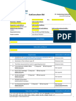 Subconsultant Bid Form