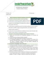 Primera Prueba Parcial Antropología Pedagógica