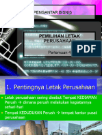 Pert 4 Pemilihan Letak Perusahaan