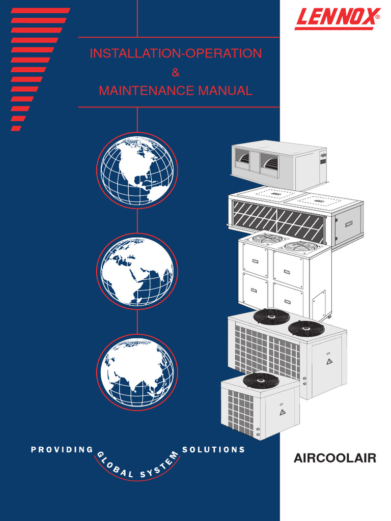 Lennox Aircoolair Installation Manual | PDF