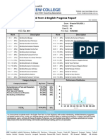 2023 Term 3 English Progress Report 2023 Term 3 English Progress Report