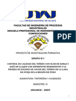 Proyecto de Investigación Formativa