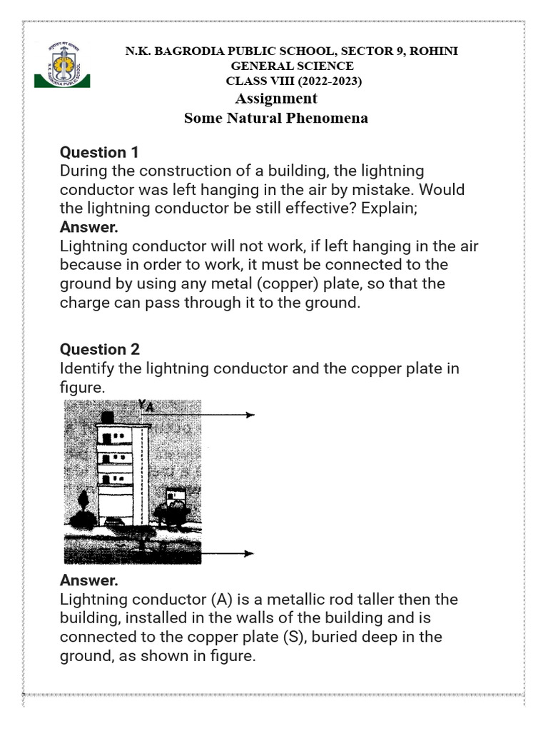 Class 8 snp assignment pdf